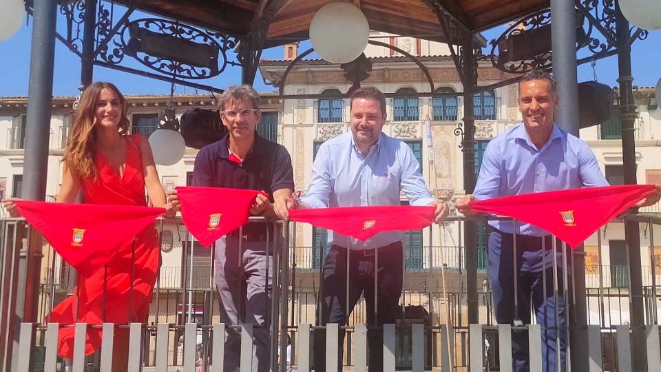 Directivos de las tres Residencias de Ancianos de Tudela lanzarán el cohete de Santa Ana 2022