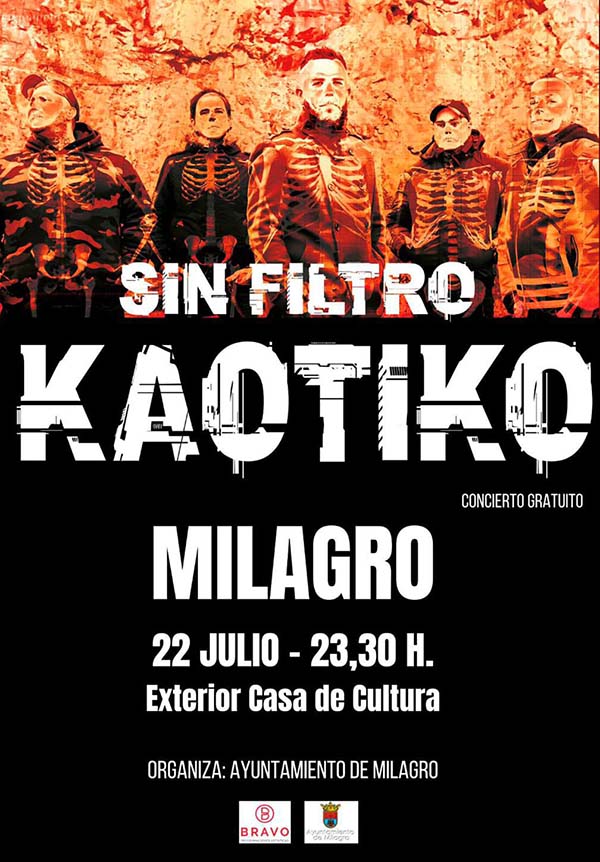 Kaotiko en MIlagro Fiestas de la Juventud 2022