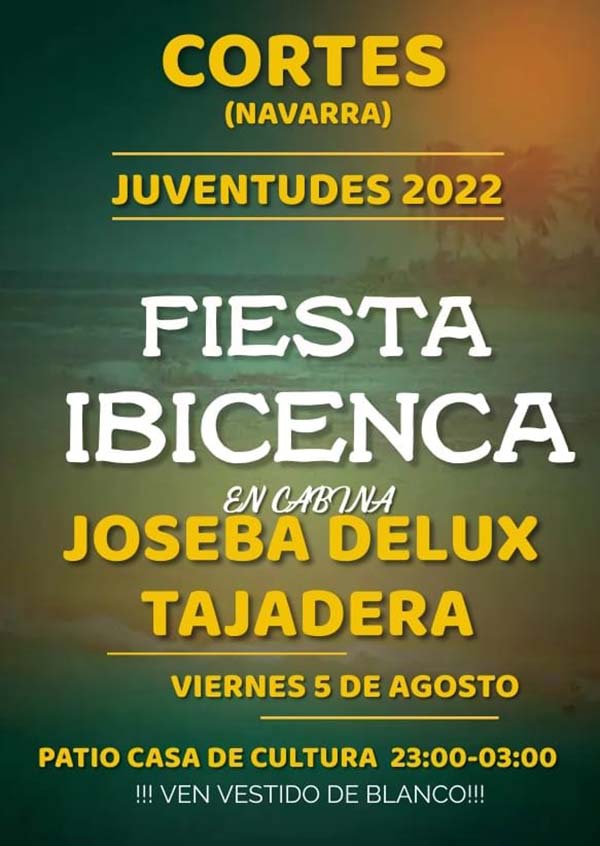 Juventudes en Cortes fiesta 5 de agosto