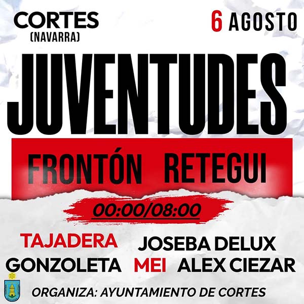 Juventudes en Cortes fiesta 6 de agosto