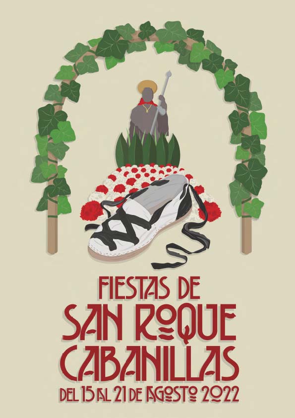 Cartel de las Fiestas de Cabanillas 2022