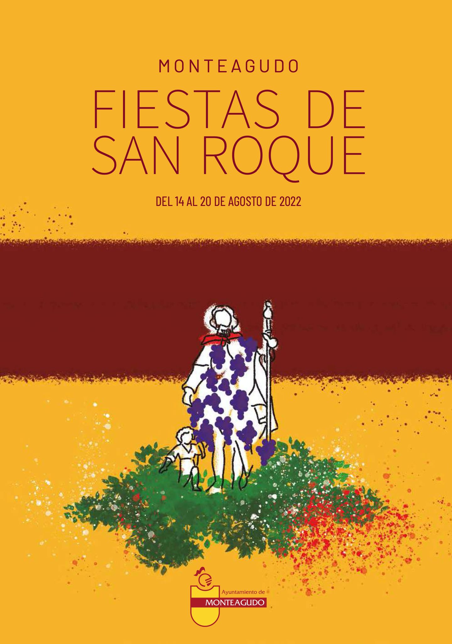 Cartel de las Fiestas de Monteagudo 2022