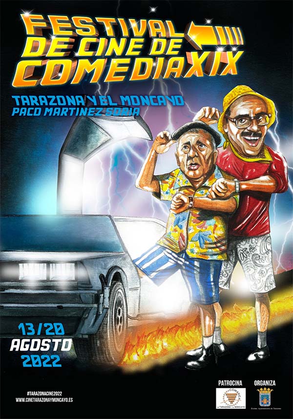 Cartel del Festival de cine de comedia de Tarazona 2022