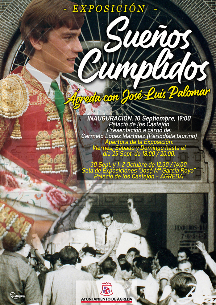 CARTEL EXPOSICIÓN JOSE LUIS PALOMAR