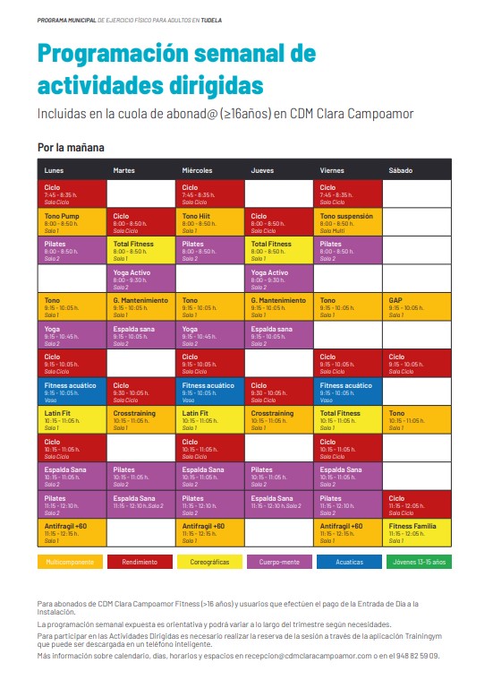 actividades deportivas programa8