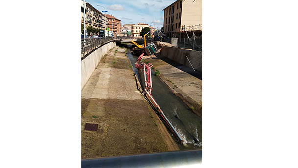tarazona camion grua rio queiles2