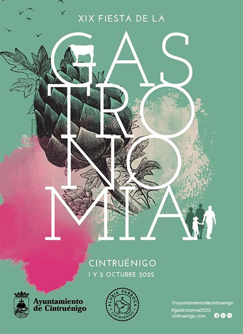 Cartel Feria Gastronomía Cintruénigo 2022