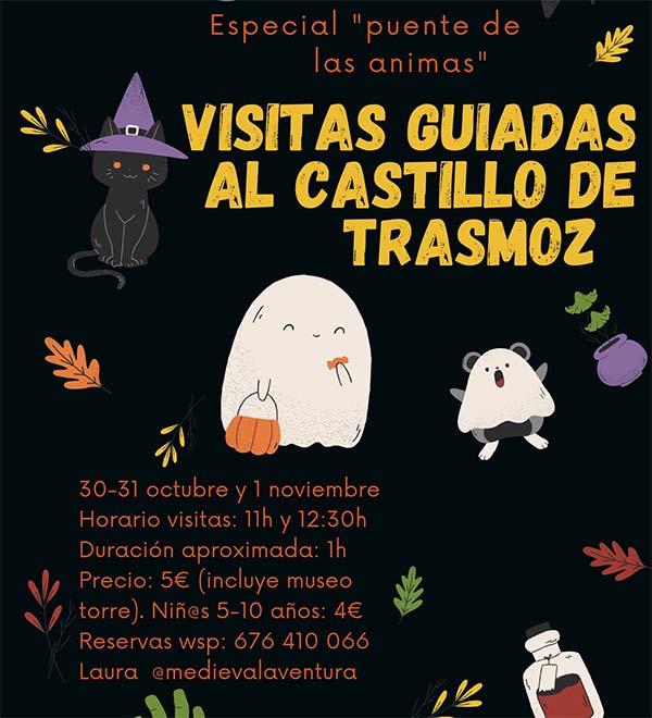 visitas al Castillo de trasmoz en halloween