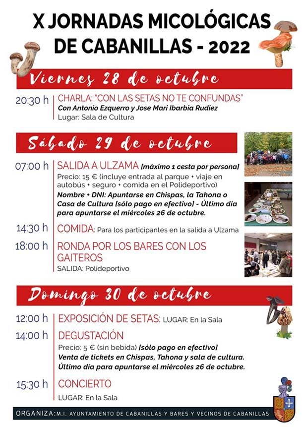 cartel cabanillas setas