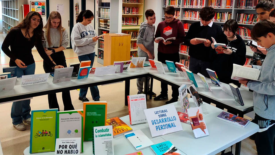 ies valle del ebro biblioteca