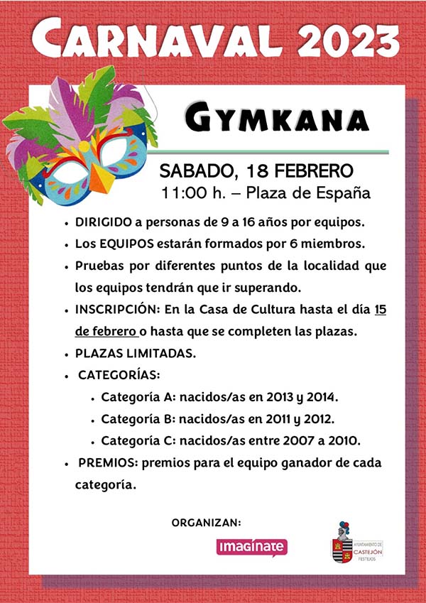 gymkana carnaval castejon