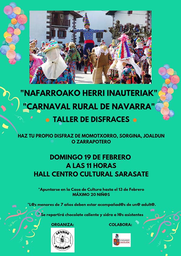 taller disfraces castejon