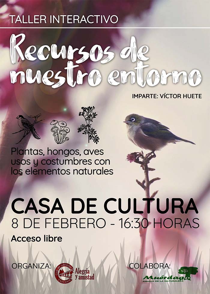 Cartel taller en cascante