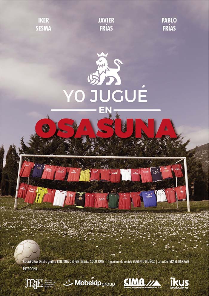 Cartel yo jugué en Osasuna