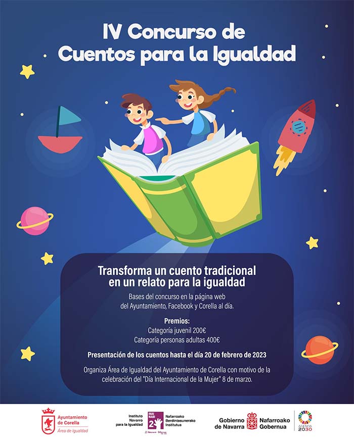 Concurso de Cuentos para la Igualdad en Corella