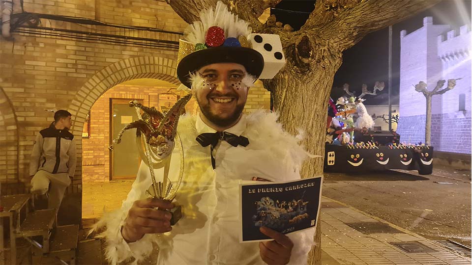 1º premio carroza  Carnaval Marcilla 2023