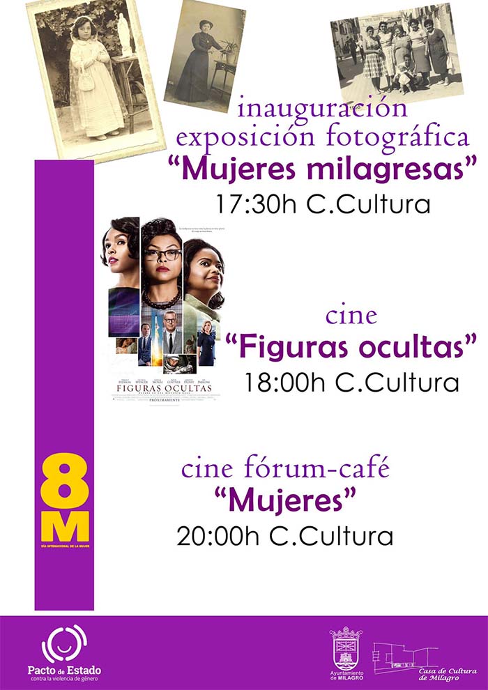 Actos 8M en Milagro