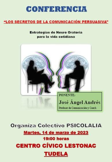 conferencia a cargo de josé ángel andrés en Tudela