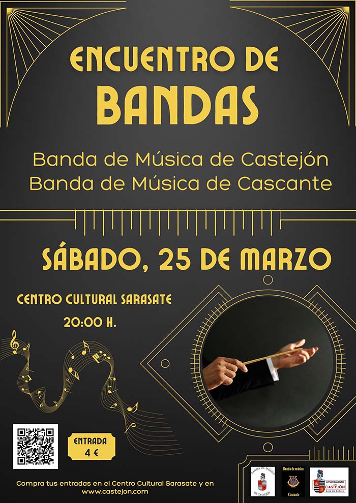 Encuentro de bandas en Castejón