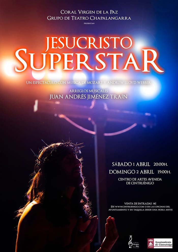 Cartel Jesucrsto Superestar Cintruénigo