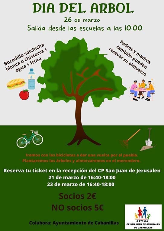 Día del árbol Cabanillas 2023