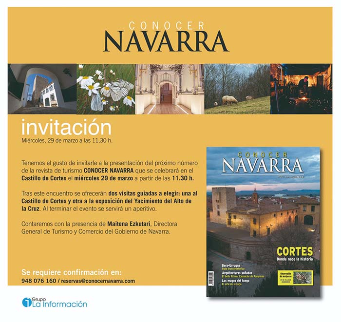 Conocer Navarra turismo castillo de cortes