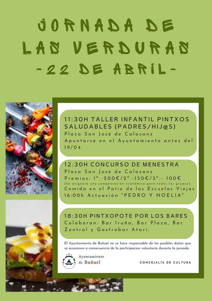 Jornadas Verduras Buñuel 2023