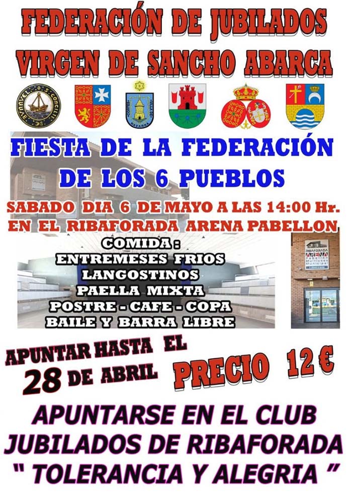 Cartel Federación de Jubilados