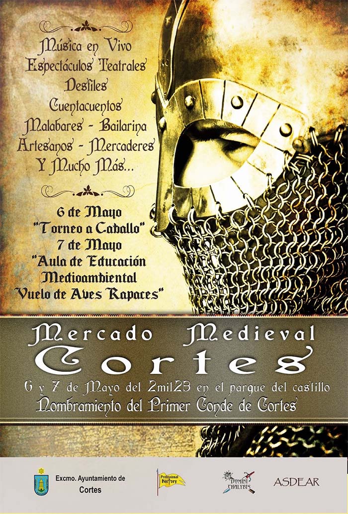 Cartel II Jornadas medievales de Cortes 2023