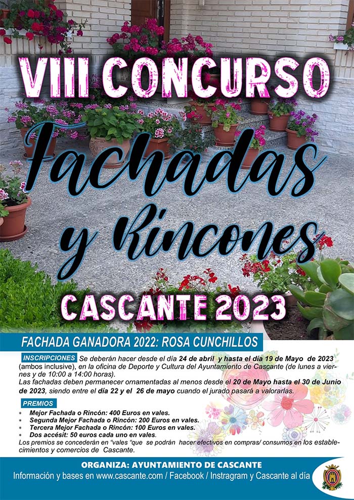 Concurso de fachadas y rincones de cascante 2023