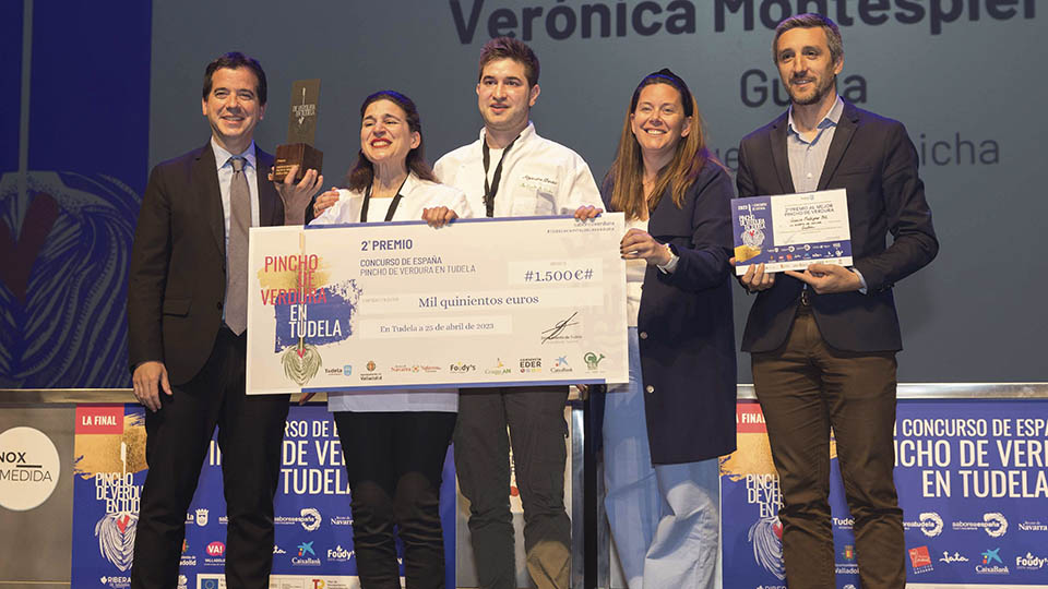 concurso españa pincho verdura veronica fontespier