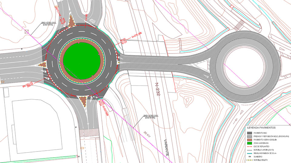 rotonda arreglo tudela