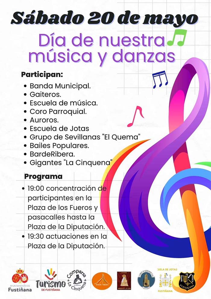 Día de nuestra música y danza Fustiñana 2023