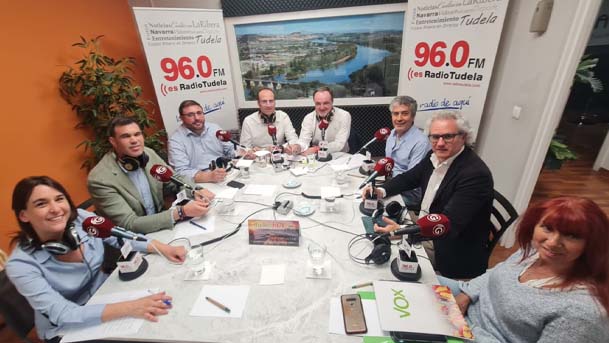 Debate candidatos al parlamento de navarra 2023