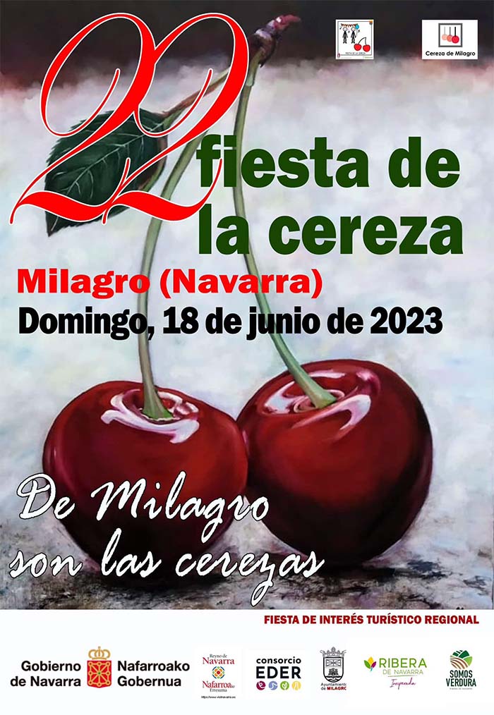 Cartel Día de la Cereza 2023