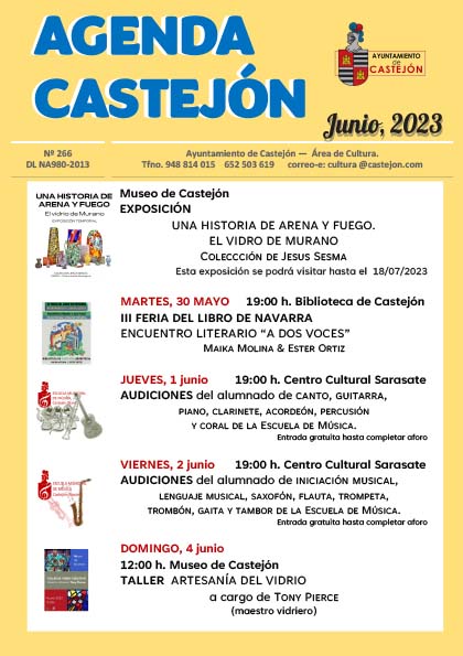 Agenda Castejón junio 2023 1
