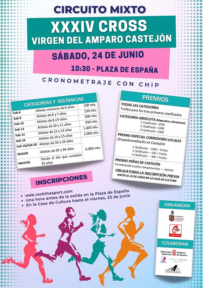 XXXIV CROSS VIRGEN DEL AMPARO