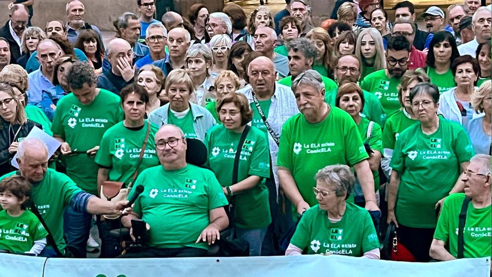 Ángel Álava en el encuentro contra el ELA Tudela 21 junio 2023