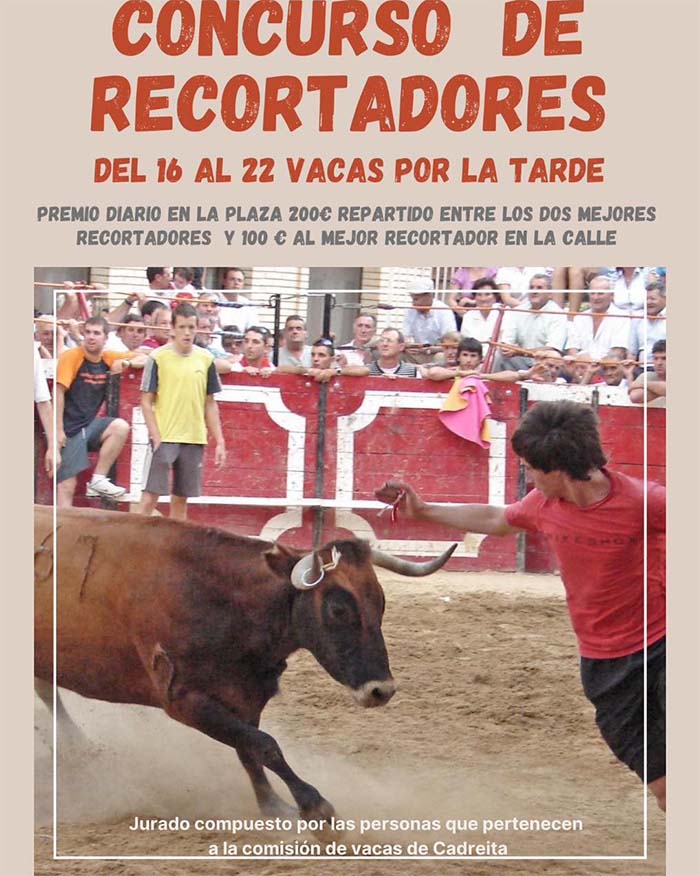 concurso de recortadores en cadreita