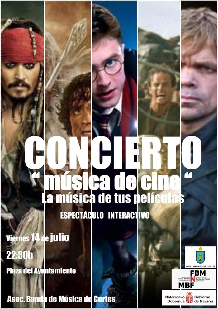 Concierto banda de musica de cortes