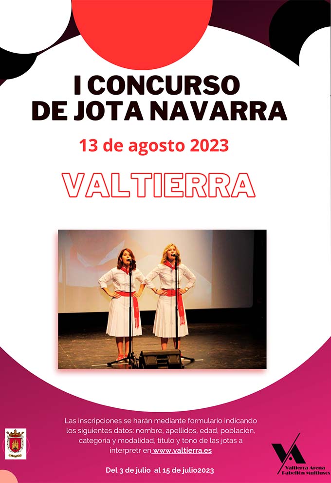 cartel concurso jotas valtierra 2023