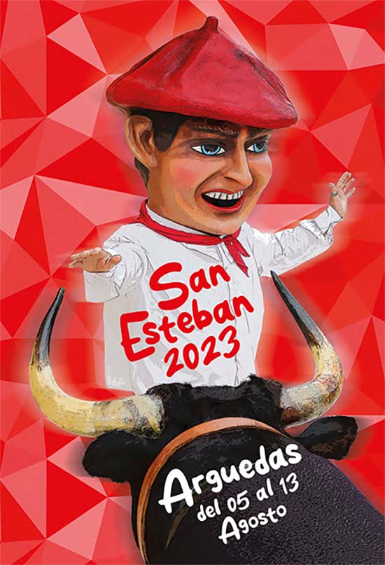 Cartel Fiestas de San Miguel Arguedas 2023