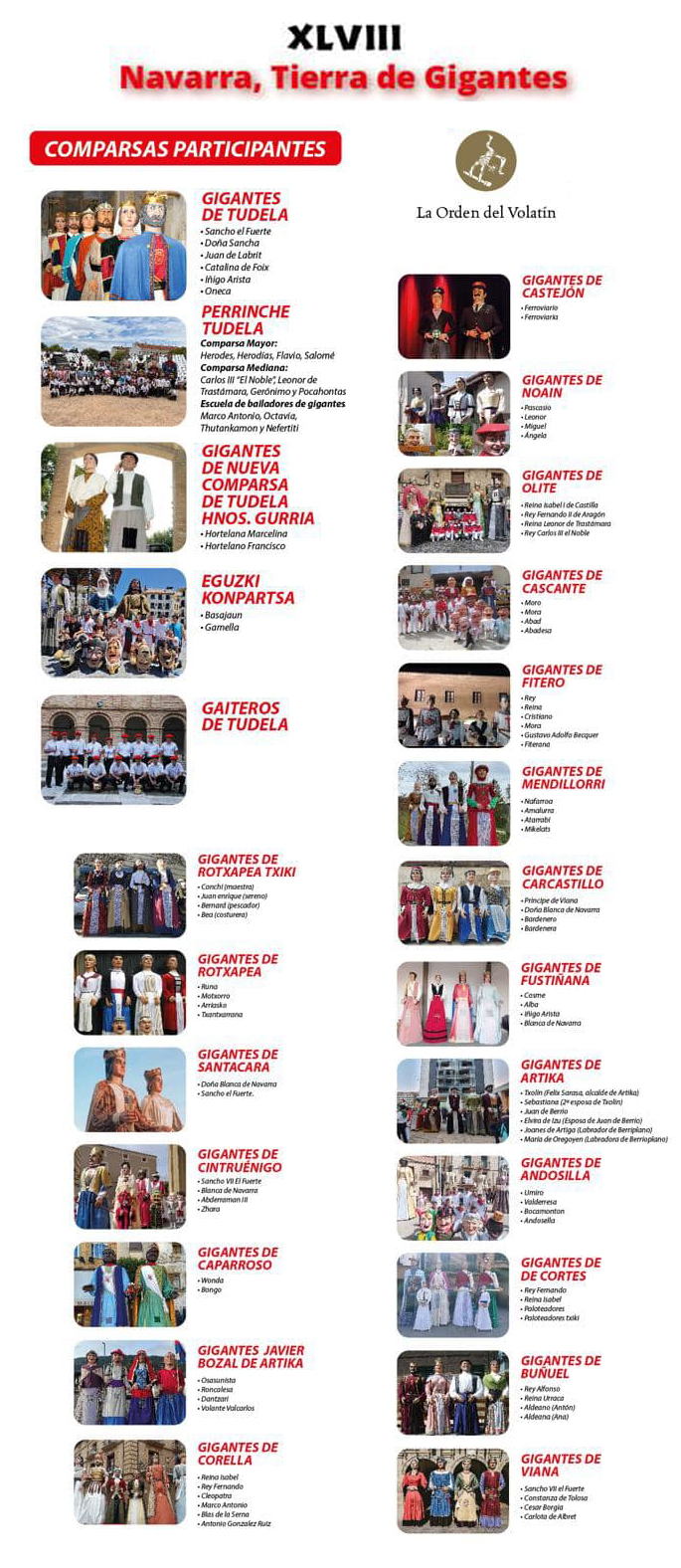 Gigantada de Tudela 2023