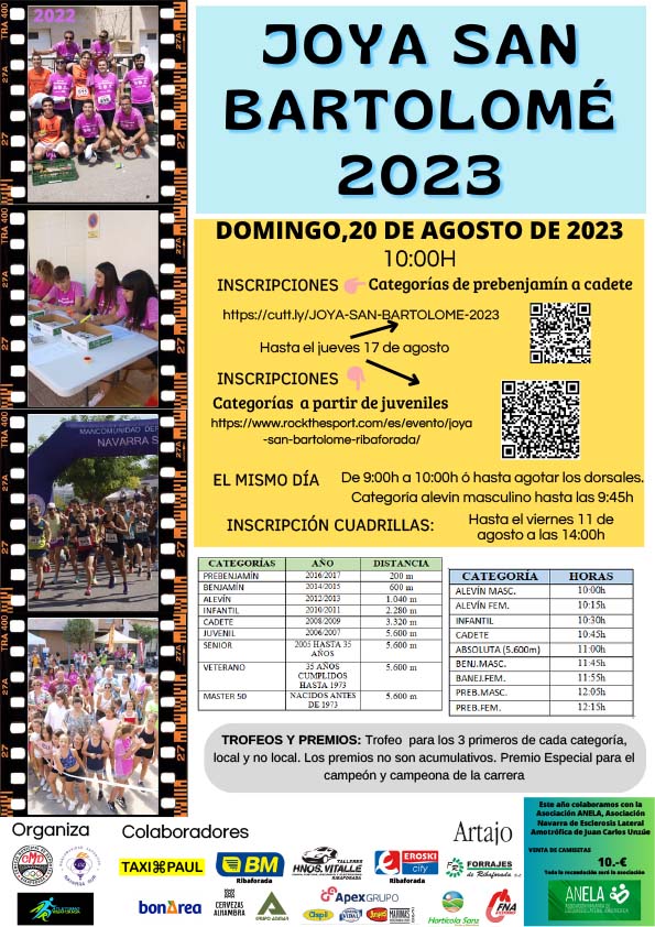 Joya de san bartolomé ribaforada 2023