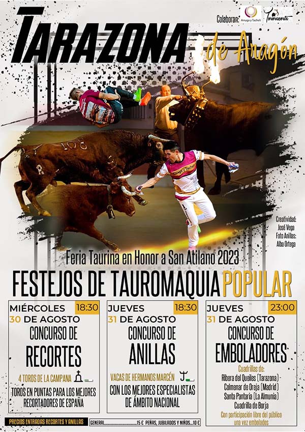 Tarazona festejos populares 2023