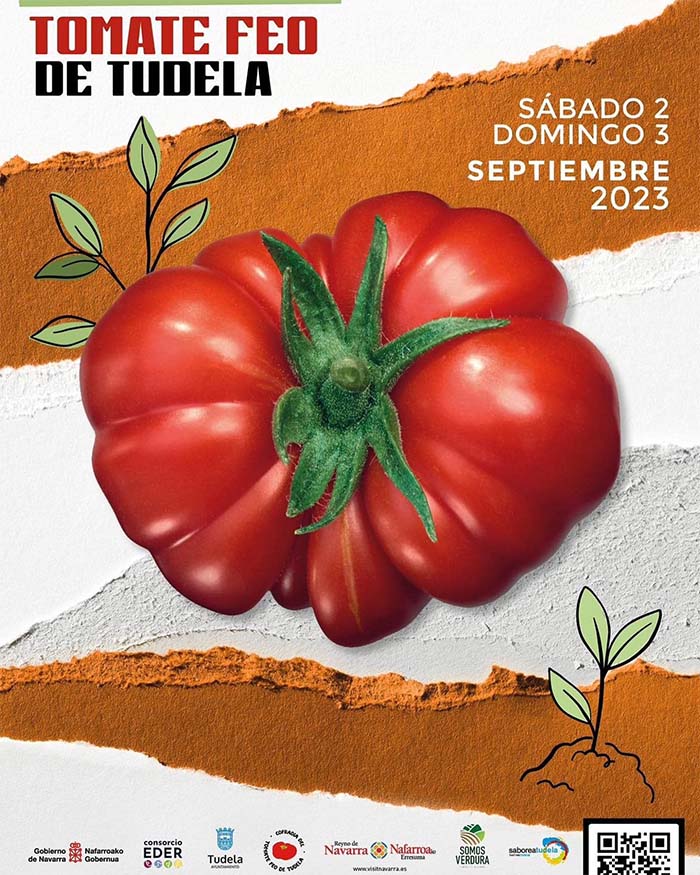 Cartel Tomate Feo Tudela 2023