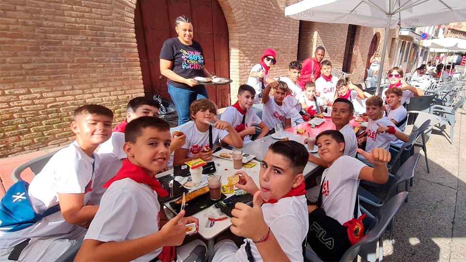 cintruenigo cohete almuerzo