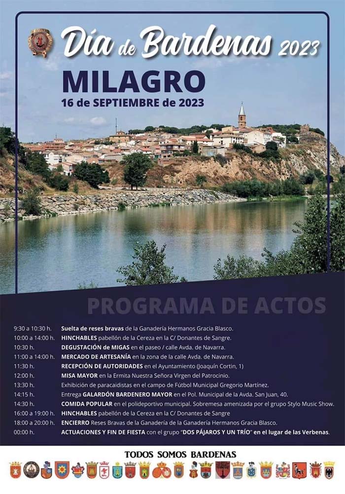 Cartel día de bardenas 2023