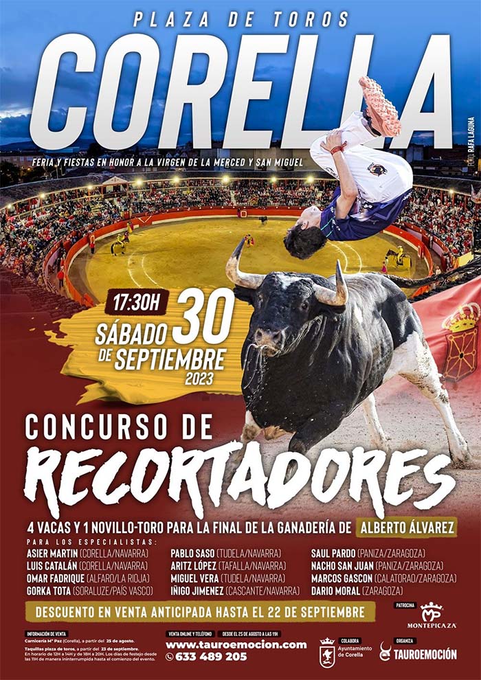 Concurso de recortadores corella 2023