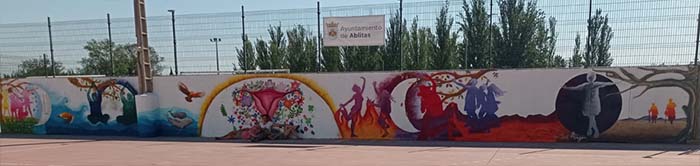 Mural completo las mujeres que hay en ti Ablitas 2023